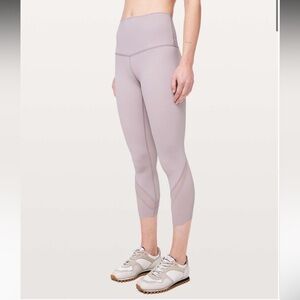 Lululemon Athletica Wunder Under crop roll down scallop full on luxtreme 24”